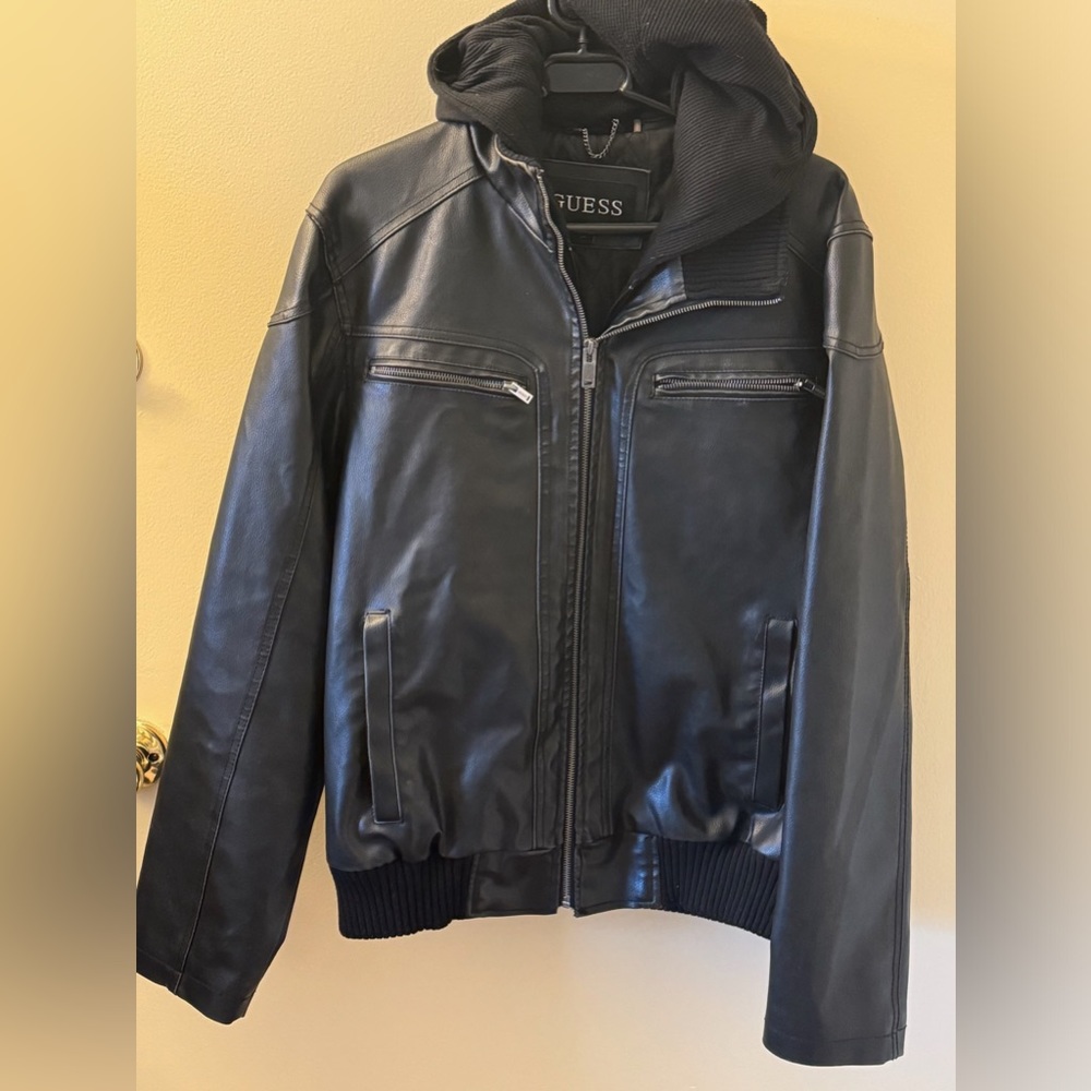 Guess leather jacket